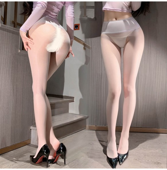 FEE ET MOI - Sheer Ultra-Thin Bare Skin Beauty Stocking (Purple)